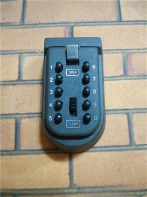 China Electronic Outdoor Key Safe Box Push Button Locking Mechanism High Security for sale