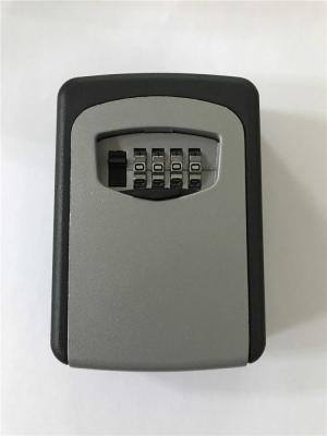 China Original Wall Mount Key Storage Box , Zinc Alloy Keyless Lock Box For House key for sale