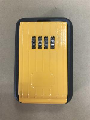 China Yellow Large Outside Key Safe Box Digit Dialing Combination for Realtors for sale