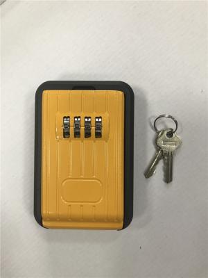 China Rainforced Zinc / Aluminum Alloy Push Button Key Lock Box Digit Dialing for sale