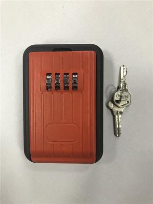 China Aluminum Alloy Wall Mounted Combination Key Safe Box With Weatherproof Cover for sale