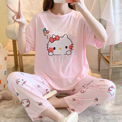 China QUICK DRY women fashion casual lounge wear sets pajamas women knit ribbed short pants lounge wear loungewear for sale