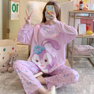 China Wholesale new design QUICK DRY soft lady sleep wears hot sale summer cotton women pajamas for sale