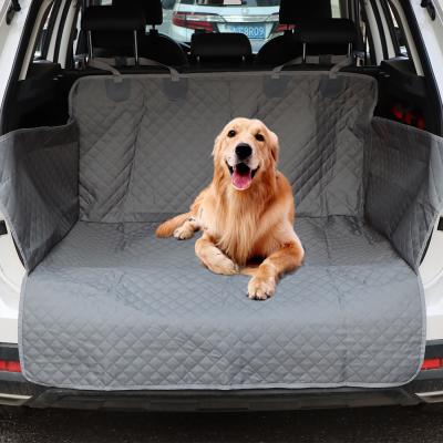 China Dogs Waterproof Dog Car Seat Cover Luxury Travel For Dogs SUV Car Seat Cover Trunk Mat Cover for sale