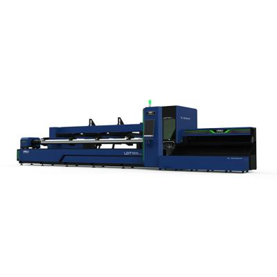 China Heavy SERVOMOTOR bed cnc laser metal cutting machine prices high precision fiber laser cutting machine for tube for sale