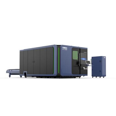 China SERVOMOTOR Bevel Reducing Large Format Fiber Laser Cutting Machine IPG CNC Laser Cutting Machine Price for sale