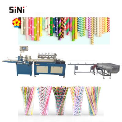 China Factory SINI MC510 High Speed ​​Multi-Cutters Bundle Potable Straw Making Machine for sale