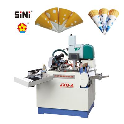 China Factory SINI Paper Product Making Machinery Production Line Paper Canister Ice Cream Paper Cone Sleeve Forming Machine for sale