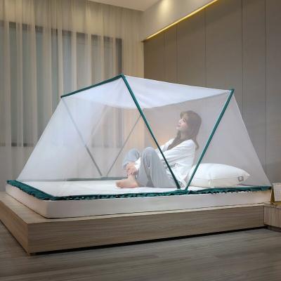 China Good Folded Mosquito Repellent Sewing Factory Foldable Mosquito Net Tent Adults Convenient Portable Mosquito Net for sale