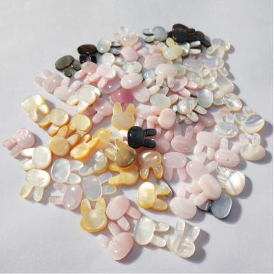 China Jewelry Using 4 Colors Natural Rabbot Shell Beads Necklace Jewelry DIY Jewelry Accessories Beautiful for sale