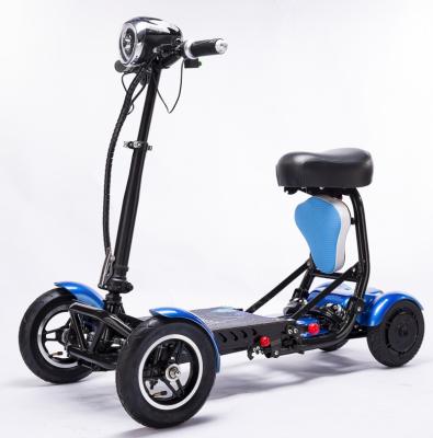 China Unisex cheap price 4 wheel folding handicap electric mobility scooter for adults made in China for sale