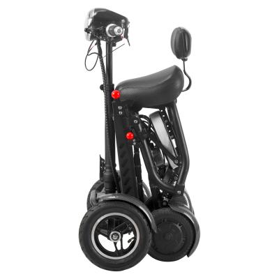 China Unisex Hot Sale Adults 4 Wheel E Scooter 500W Motor Lightweight Foldable Electric Mobility Scooter for sale