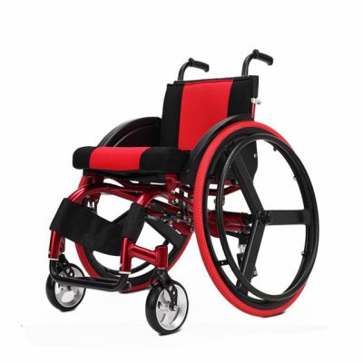 China 7003 aluminum alloy leisure sports folding lightweight aluminum alloy manual frame wheelchair clevis sale for sale