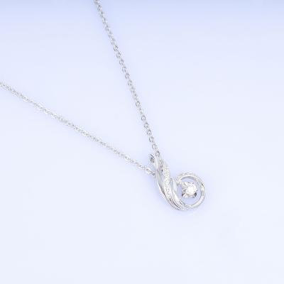 China Huiyue's Trusted Manufacturer by Huiyue Sterling Silver Zircon Delicate Style Wholesale CLASSIC Pendant Women 925 Jewelry Only for sale