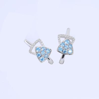 China Huiyue Luxury Pierced Jewelry Earrings Custom 925 Sterling Silver High Quality Luxury Women Wholesale Trending Jewelry 2022 for sale