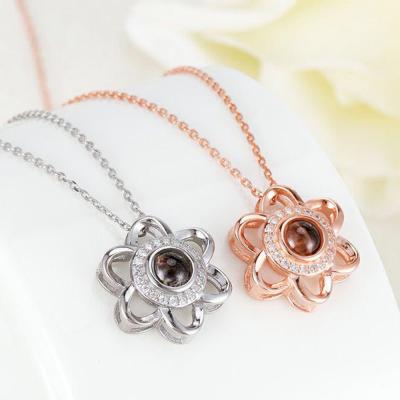 China Flower Design Ladies Fashion Necklace Lead Free High Quality Jewelry for sale