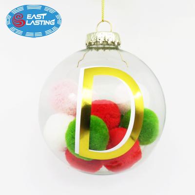 China Folk Art Custom Christmas Tree Ornaments Custom Colorful Painting Christmas Decoration BSCI Ball for sale