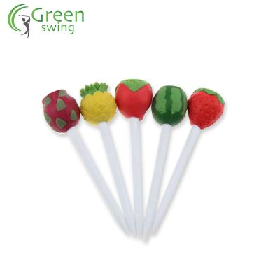 China Lovely Lily Golf Durable Plastic Golf Tee Golf Tee Fruit Tee for sale