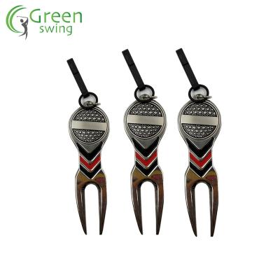 China Metal Customized Golf Digging Tool Launch Mark Repairs for sale