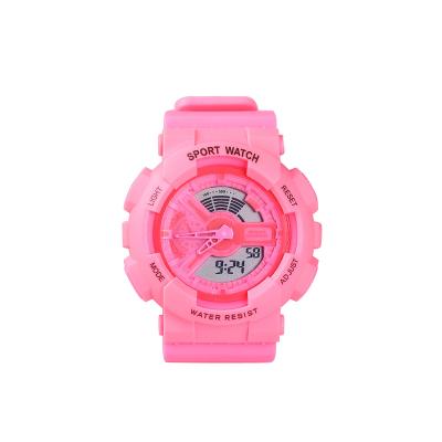 China Multifunctional Ultra-thin Luminous LED Alarm Sports Electronic Children Girls Kids Students Synchronize Child Watch Square Watches for sale