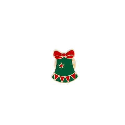 China China New Arrival Classic Festival Party Merry Christmas Jewelry Brooches Christmas Enamel Lapel Pins for sale