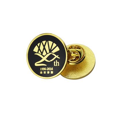 China Global Wholesale High Quality Custom Personalized Creative Logo Soccer Shaped Soft Hard Metal Backhand Pin for sale