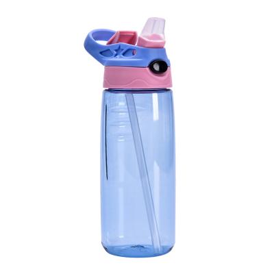 China Viable Custom Logo Printing Cartoon Design Kids Drinking Bottle Bpa Free Kids Bottle With Straw for sale