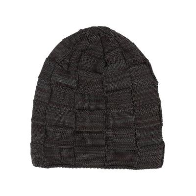 China breathable & Waterproof Down The Fall And Winter Wool Hat Hip Hop Warm Set Thickened Knitted Head Hat for sale