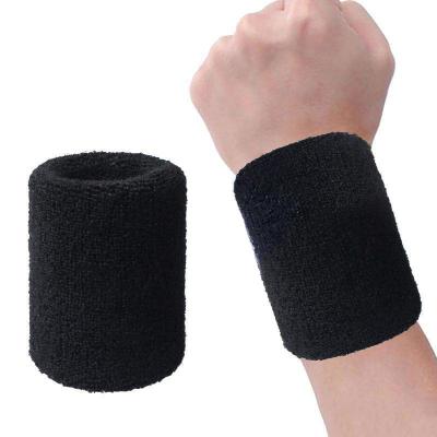 China Basketball Modern Wholesale Gym Headband Band Unisex Cotton Wrist Brace for sale