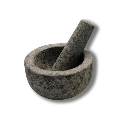 China Sustainable Natural Stone Granite Mortar Matt Surface Mortar And Pestle And Pestle Mortar With Pestle for sale