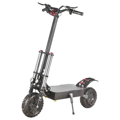 China 2021 Unisex Electric Scooters 2400W Powerful Adults Foldable Off Road Dual Motor Scooter for sale