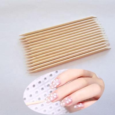 China An endpoint wooden nail sticks for nail care for sale