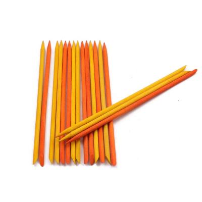 China One End Point Nail Beauty Manicure Tool Wooden Sticks for sale