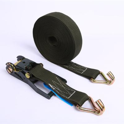 China Cargo Binding Factory Price Chinese Premium Polypropylene Strap Cargo Ratchet Lashing Belts for sale