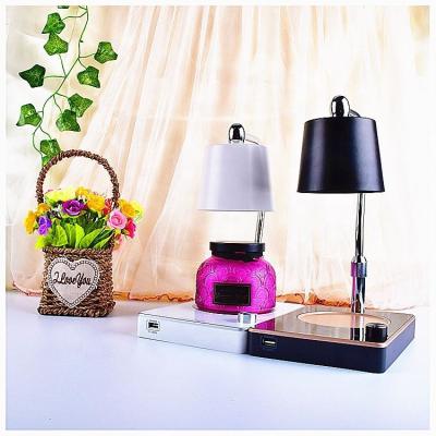 China Warm Light Portable Reading Candle Warmer Color Light Fixture Table Lamp for sale