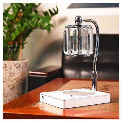 China Large Led Warm Light Base Desk Bar Resin For Reading Desk Candle Warmer Smart Table Lamp for sale