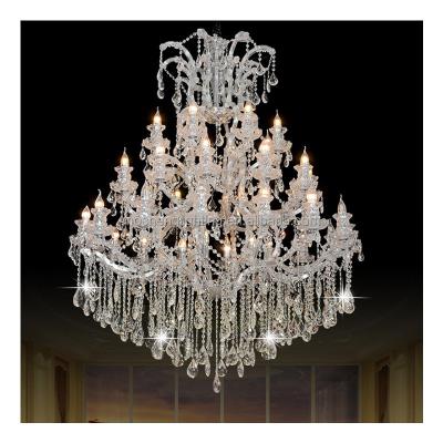 China Modern Large Luxury Antique Maria theresa chandelier swarovski crystal lighting for European style modern hotel villa living room for sale