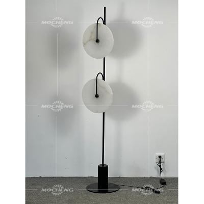 China Modern Modern living room art decoration marble floor lamp for bedside bedroom study designer floor lamp for sale