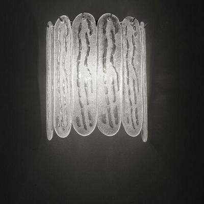 China Modern Modern Home Decoration Simple Led Living Room Decoration Indoor Corridor Glass Wall Lamp for sale