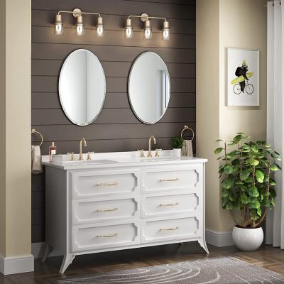 China Modern Customized Size Multifunctional Decorative Oval Mirror For Bathroom Vanity Bedroom for sale