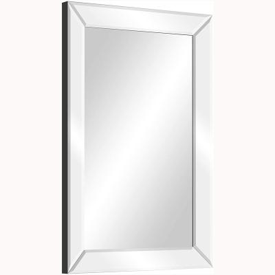 China Large Display Modern Flexible Rectangle Style Wall Mounted Makeup Mirror For Bathroom for sale