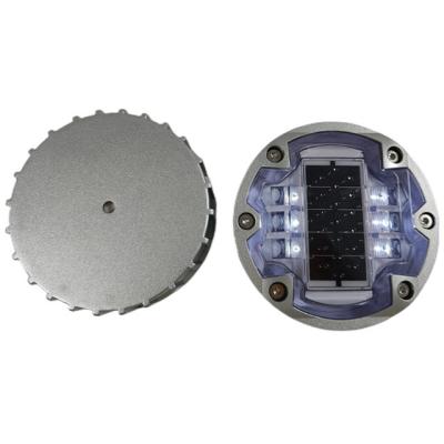 Chine 143 mm de diamètre Embedded Aluminium Solar Road Stud PC anti-UV à vendre