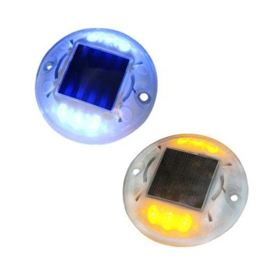 China PC Solar LED Road Studs IP68 Waterproof Solar Powered Garden Lights for sale