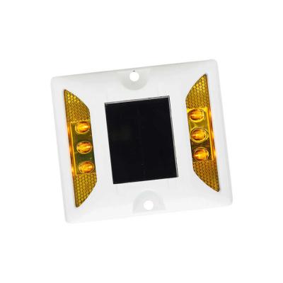 China LED Cat Eye Road Stud Highway Airport Dock IP68 Aluminum Solar Road Studs for sale