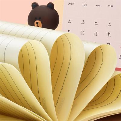 China Custom High Quality Printed Cartoon Student Notebook for sale