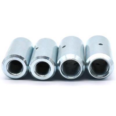 China China contemporary rebar coupler supplier 45# screw rebar coupler 40Cr steel rebar threaded coupler for sale