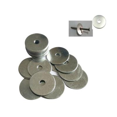 China Wedge Factory Hot Sale Galvanized Carbon Steel Gaskets 5X25mm Thin Plain Flat Metal Gasket For Nail for sale