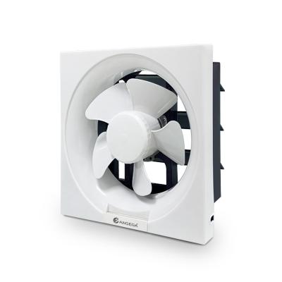 中国 Angega AE6 8 10 12 inch Plastic Metal back Square Wall mounted Window shutter bathroom exhaust fan Kitchen Ventilation Fan 販売のため