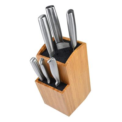 China New Style New Arrivals Disposable Magnetic Bamboo Knife Holder Block Kitchen Blocks And Roll Bags All-season Home Support Not for sale