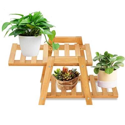 China Light Suitable Price Good Quality Popular Bamboo Artificial Flower Display Racks Flower Display Rack for sale